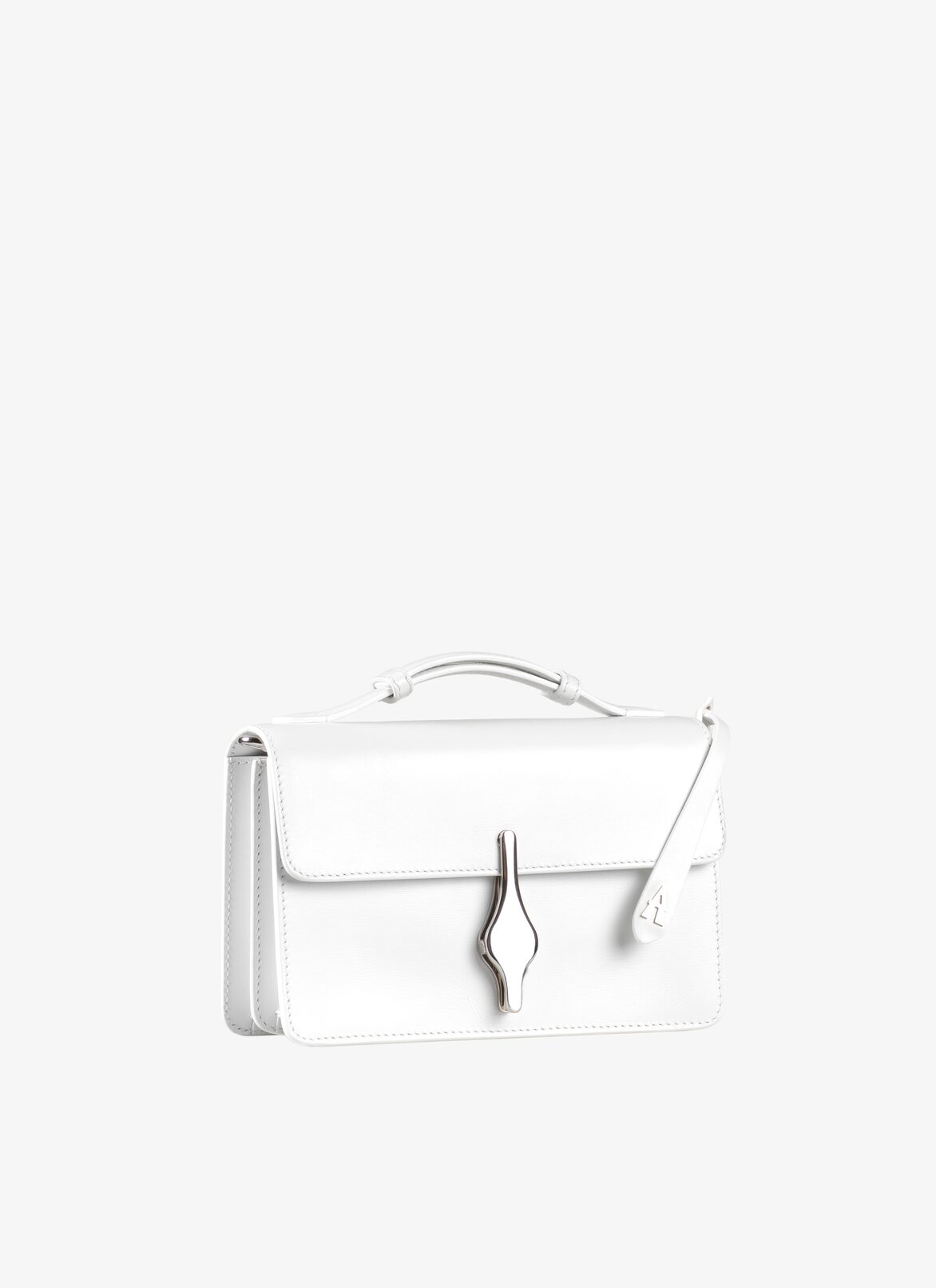 FRANCA 2003 S CUIR LUX OPTICAL WHITE ALAÏA WHITE  FRANCA 2003 S CUIR LUX OPTICAL WHITE